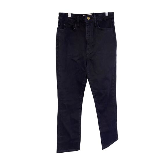 Triarchy NWT Ms Hawn High Rise Loose Skinny True Black Sz 27 - Picture 1 of 8